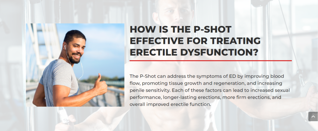 Expert P-Shot for Men in Ajman | Male Priapus Shot treatment