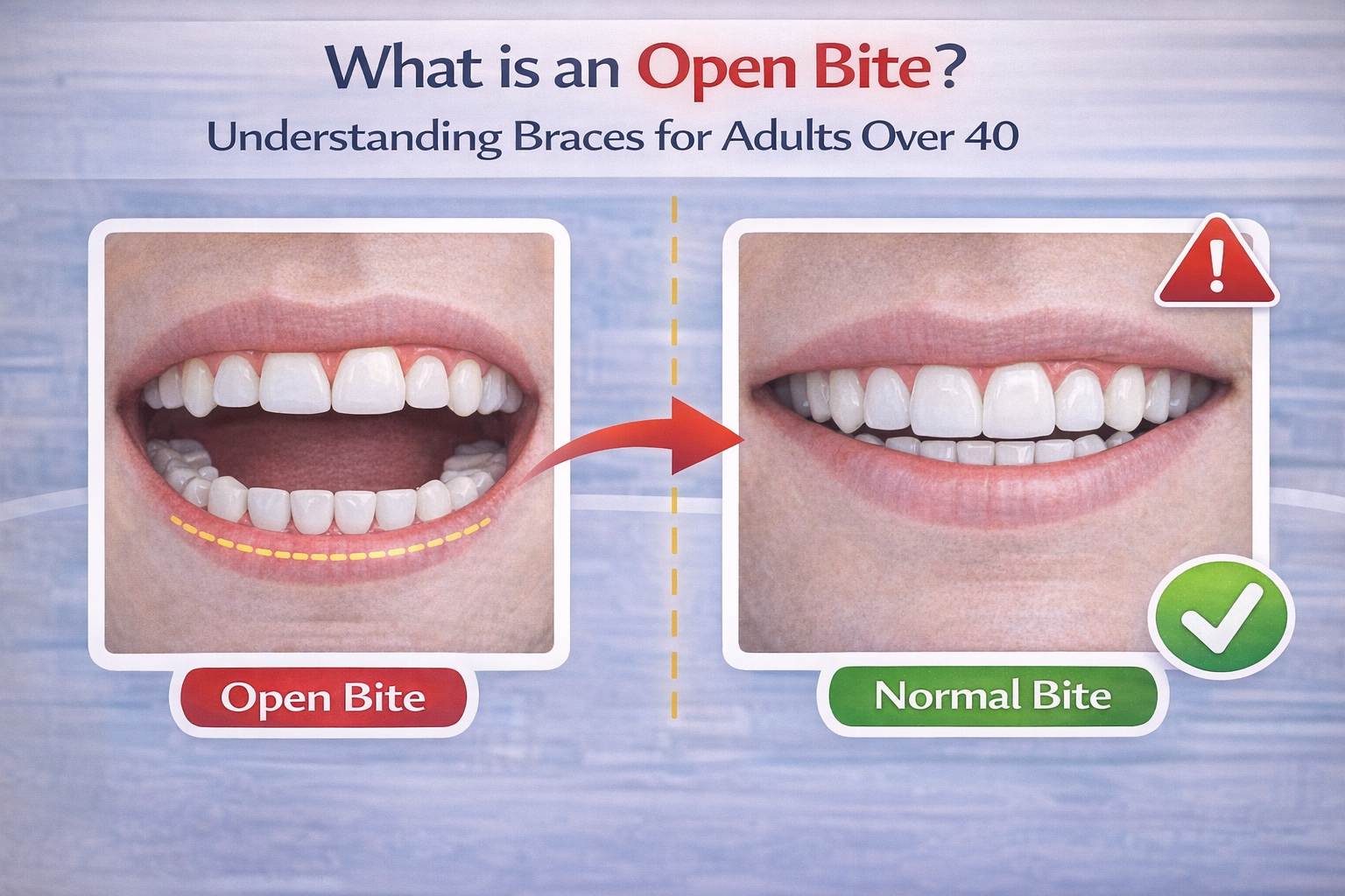 what is an open bite