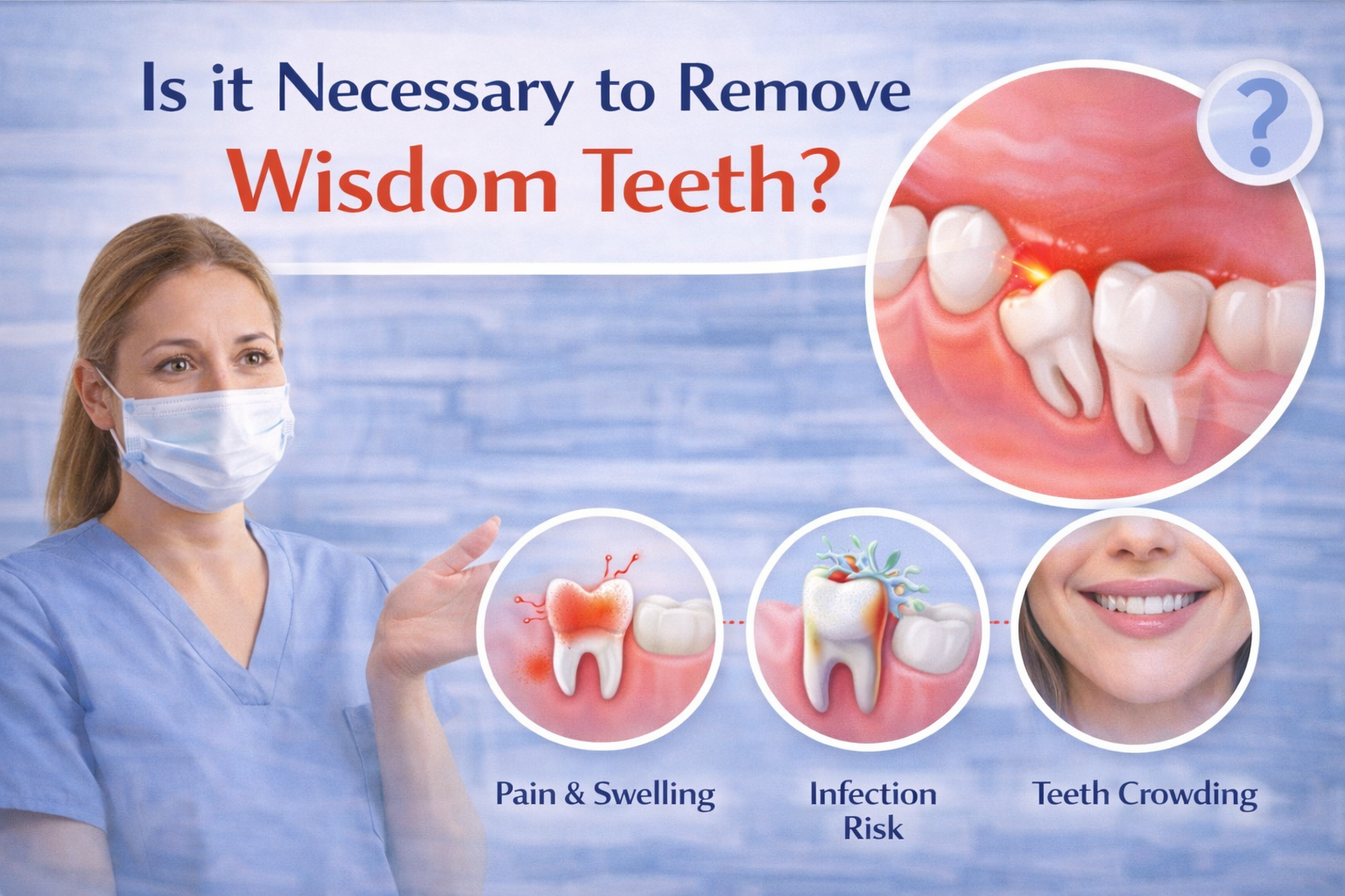 is it necessary to remove wisdom teeth